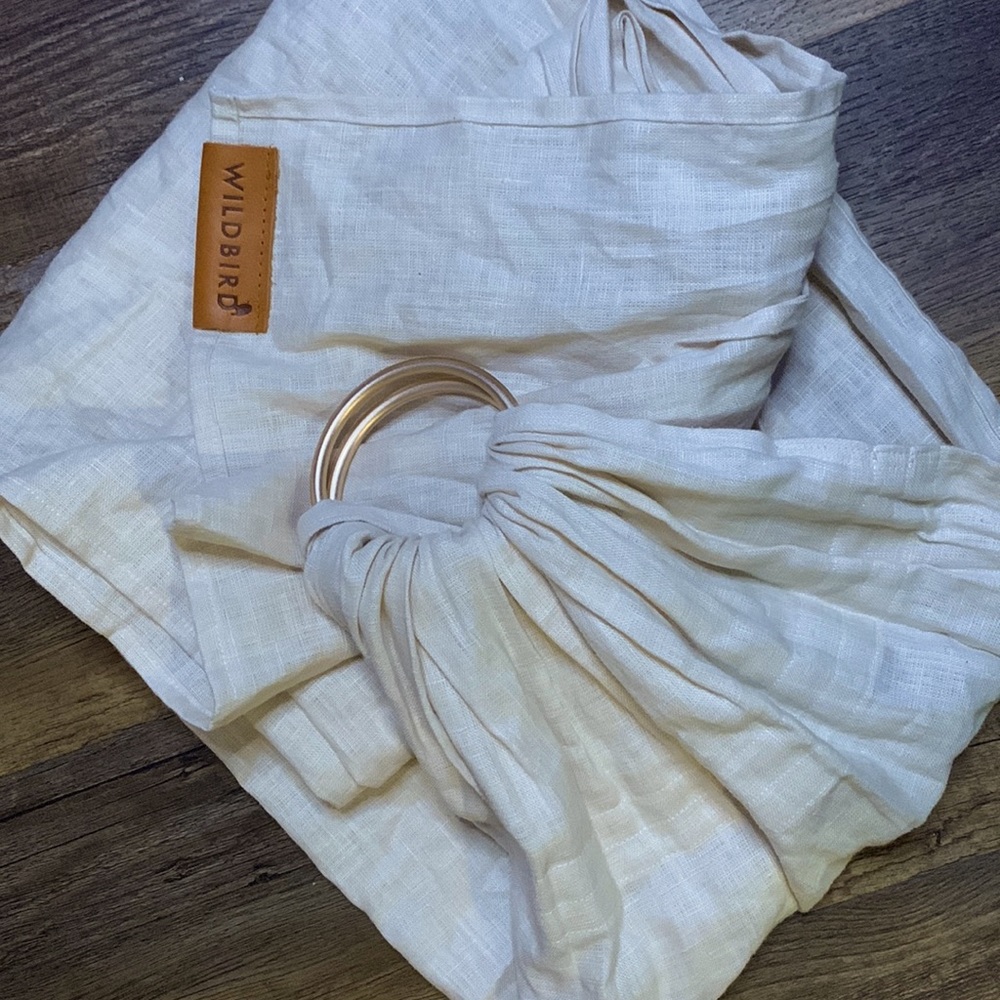 Wildbird sling neutral with  gold ring